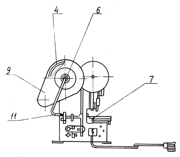 НА-3121 Складні частини гильотинных ножниц